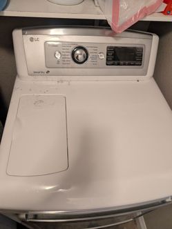 Lg oversized electric dryer