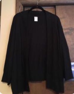 2x open front sweater/cardigan