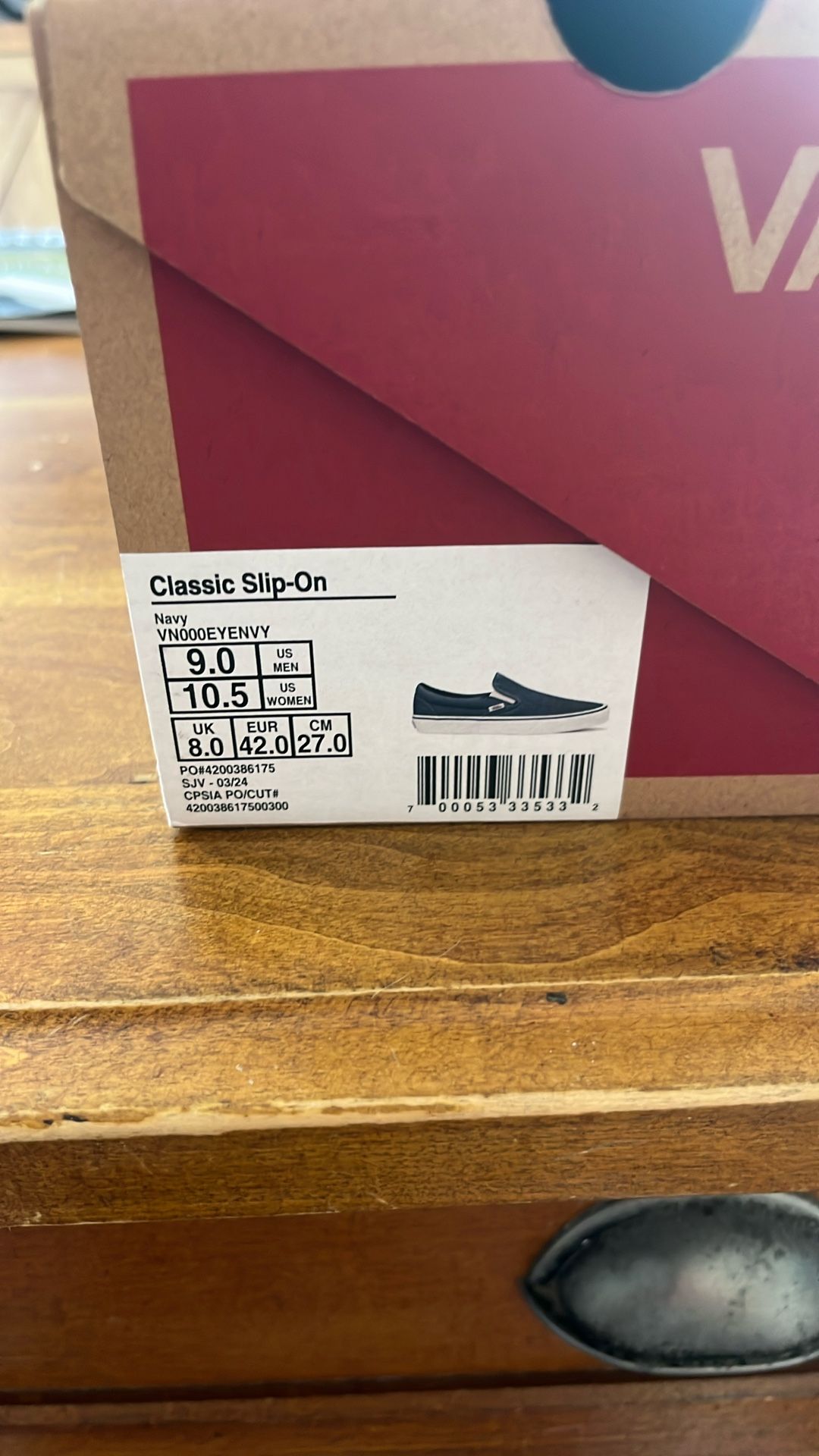 Brand New Vans