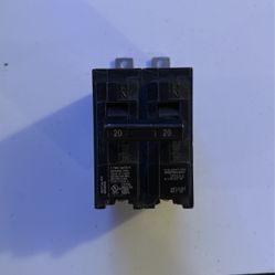 2 Pole 20 Amp Breaker