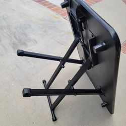 Excellent Condition Black Sit Stand Hydraulic Lift Deskop Table Top Computer Desk Table Unit
