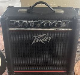 Peavey Rage 158 AMP And Guitar