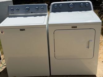 Maytag washer and dryer