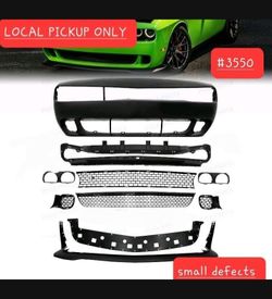 ➿️ Fit for 2008-2014 Dodge Challenger Hellcat Style SRT Full Front Bumper Cover #3550