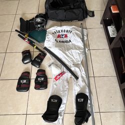 MAS Taekwondo Sparring Gear Equipment Set