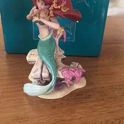 WDCC Disney Ariel Figurine The Little Mermaid Seahorse Surprise