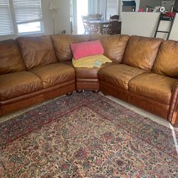 Leather Couch 