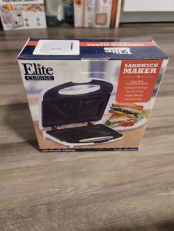 Elite Cuisine Sandwich Maker