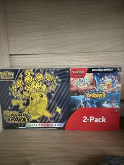 Surging sparks Costco bundle, etb, booster bundle