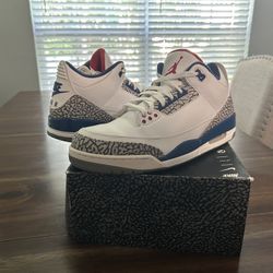 Jordan 3 True Blue 
