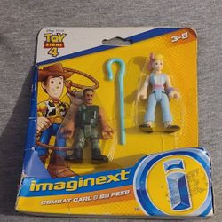 Fisher-Price Imaginext Disney Pixar Toy Story Combat Carl And Bo Peep