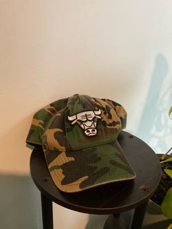 Chicago Bulls Camo Dad Hat