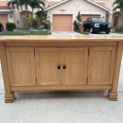 Solid Wood TV Stand