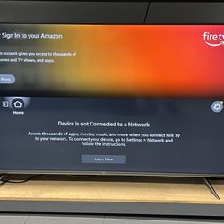 AMAZON FIRE TV 65” SMART TV LED 4K HDR HANDS FREE ALEXA FANTASTIC PICTURE QUALITY GUARANTEED 💯📺📺📺💯