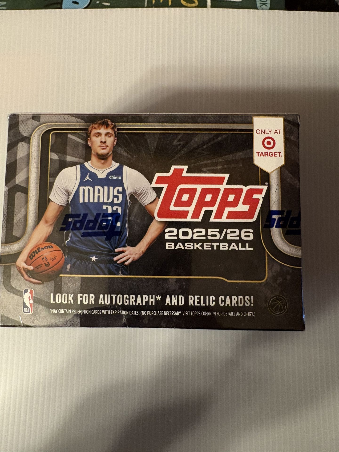 2025/26 Topps NBA basketball Box