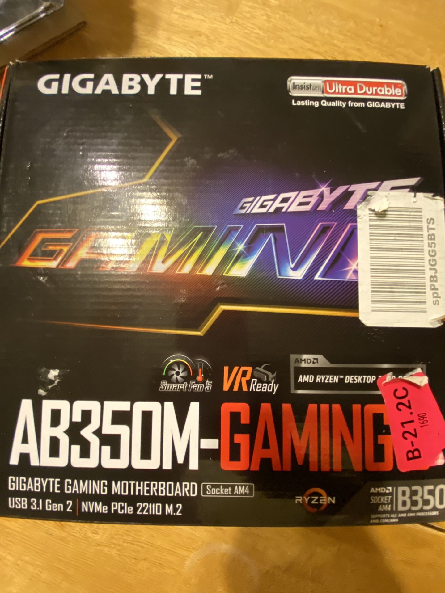 Gigabyte AB350-Gaming 3 Motherboard