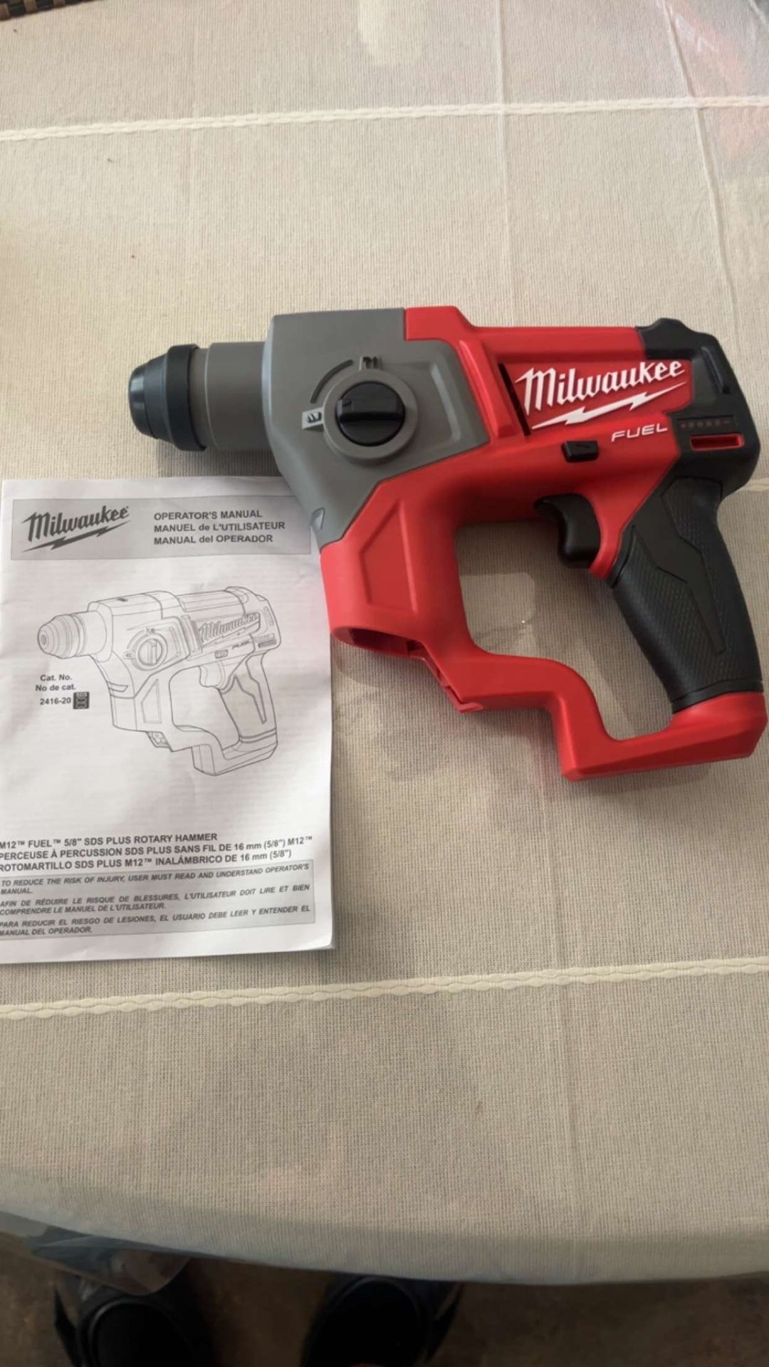 Milwaukee M12 Rotary Hammer