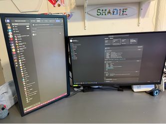 Dual monitor