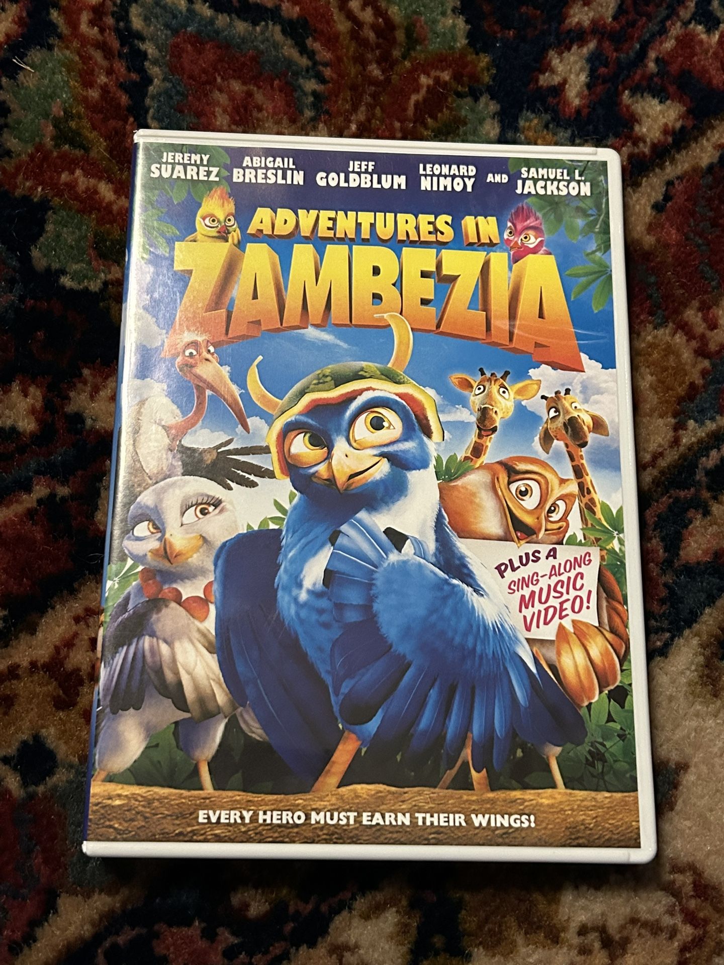 Free !!! Vintage 2013 Adventures In Zambezia Dvd