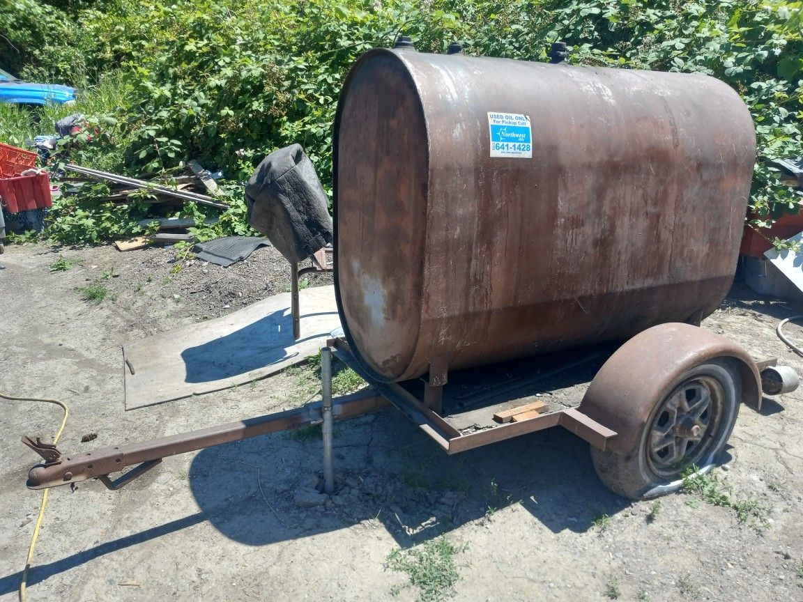 Used Oil Tank Trailer