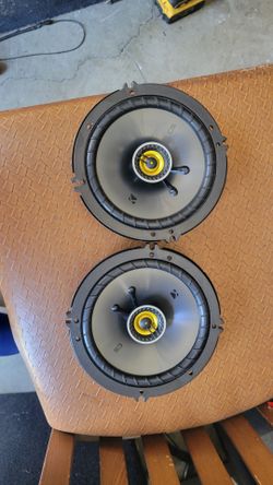 Kicker 6 1/2 door speakers