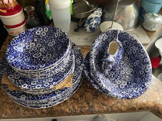Calico england dishset