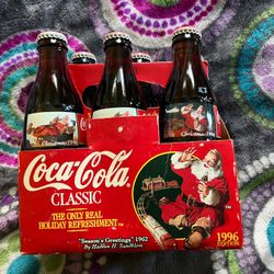Classic Coca Cola 1996 Christmas Edition 