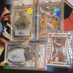 Diamondbacks Baseball Card Collection Autos Slabs Dbacks 