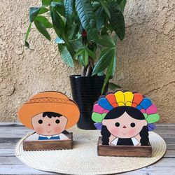 Servilletero de panchito disponible $10 hecho a mano