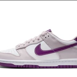 Light Purple Pulse Air Jordan Dunk Low Purple NIKE Grade School