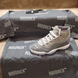 Jordan 11 Retro (Cool Grey 2021) Hoodrich Pack
