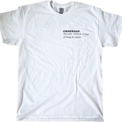 Ownership T Shirt White