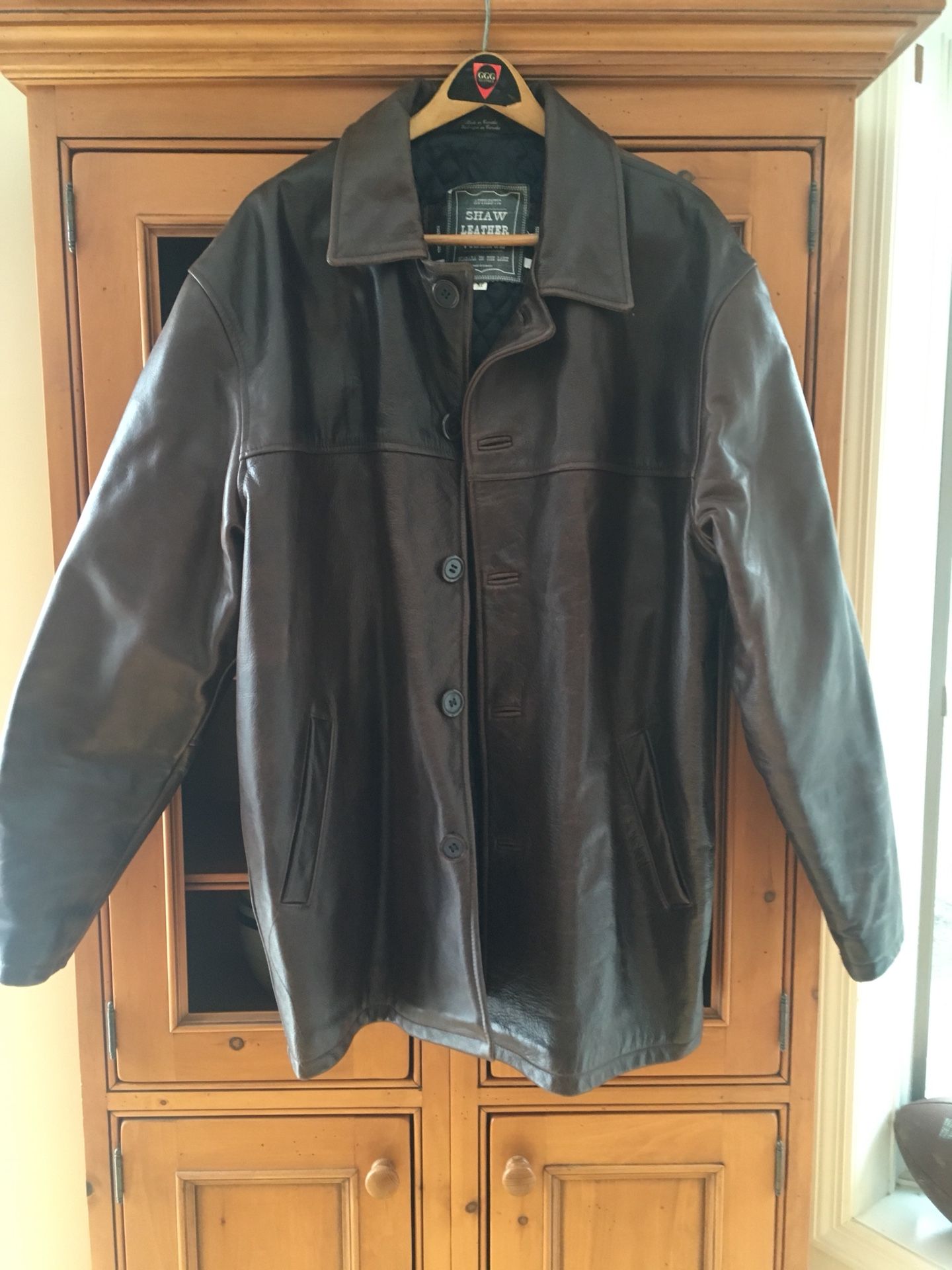 Men’s Leather Coat