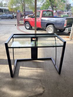 Glass top Desk/table  