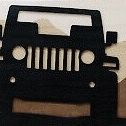 Jeep Lovers - Jeep Sign Wood Parts Service Garage Truck Vintage Style Gas Oil Bar Lift Kit