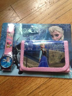 Wallet/watch set/frozen