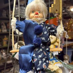 Clown On Swing 