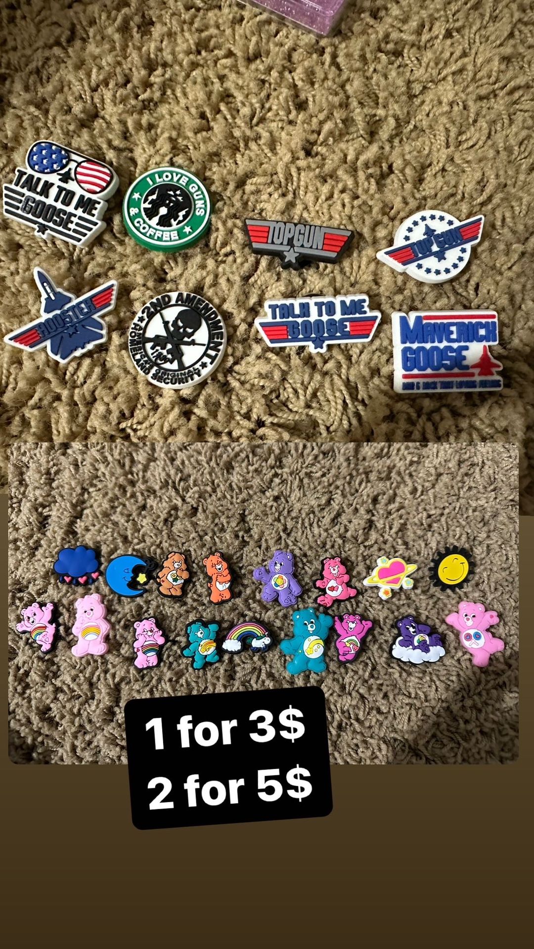 Croc Charms