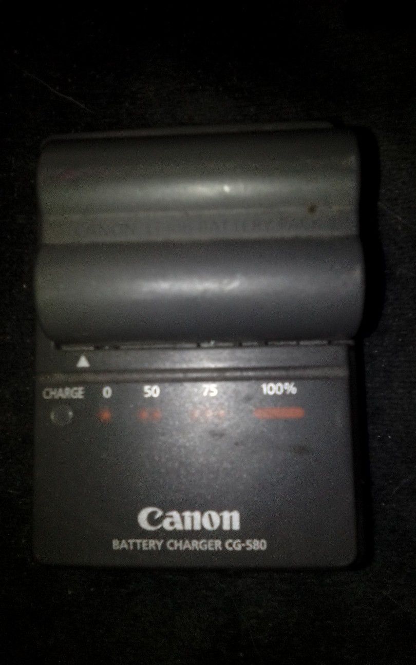 Canon Battery And Charger 