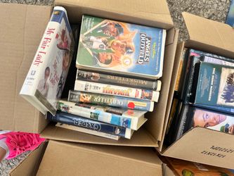 VHS and DVD collection