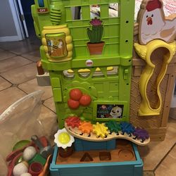 Fisher-Price Laugh & Learn Grow- Visit > the-Fun Garden to Kitchen,...