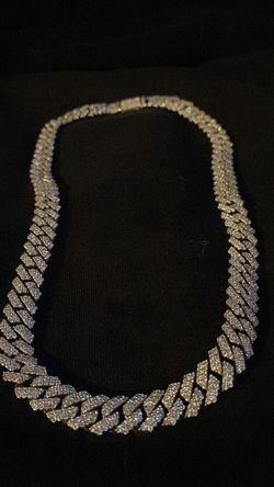 Moissanite Cuban Chain