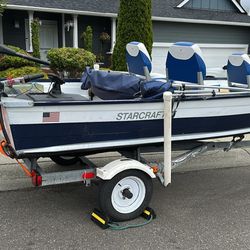 StarCraft Fishing Boat With Honda 20hp Outboard
