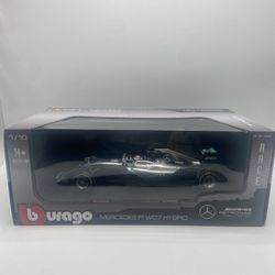 Brand New Mercedes F1 W07 Lewis Hamilton Diecast Race Car 1/18 Scale