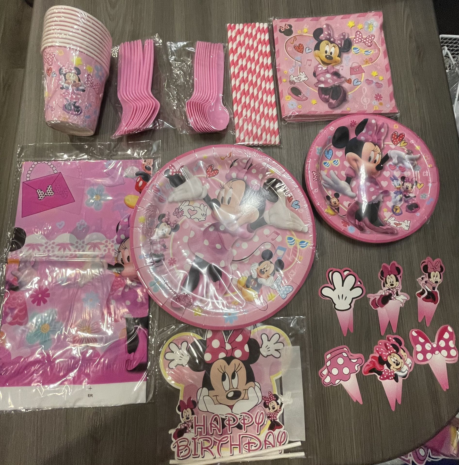Minnie Mouse Birthday Supplies