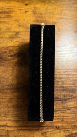 Solid 14k cuban bracelet