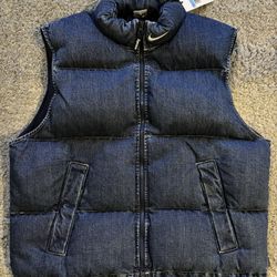 Supreme x Nike Denim Vest Indigo 