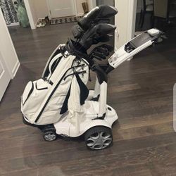 Brand New Stewart X9 Follow. Never Used Golf Caddie