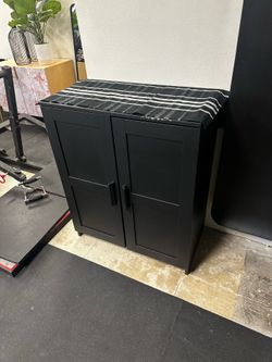 Black cabinet