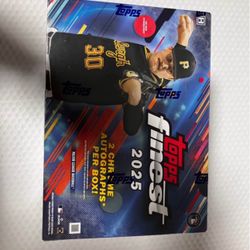 2025 Topps Finest Baseball Hobby Box